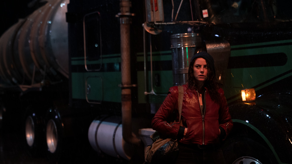 Kaya Scodelario as Claire Redfield in Resident Evil: Welcome to Raccoon City
